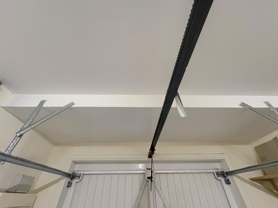 Clean redecorated ceiling